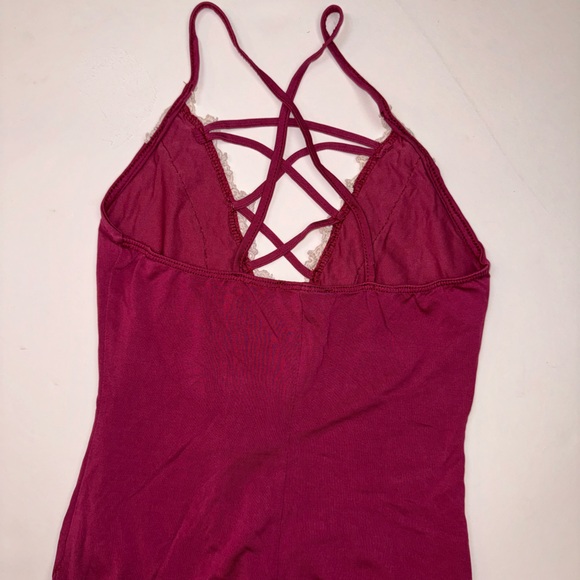 Maroon body suit Charlotte Russe - Picture 4 of 4